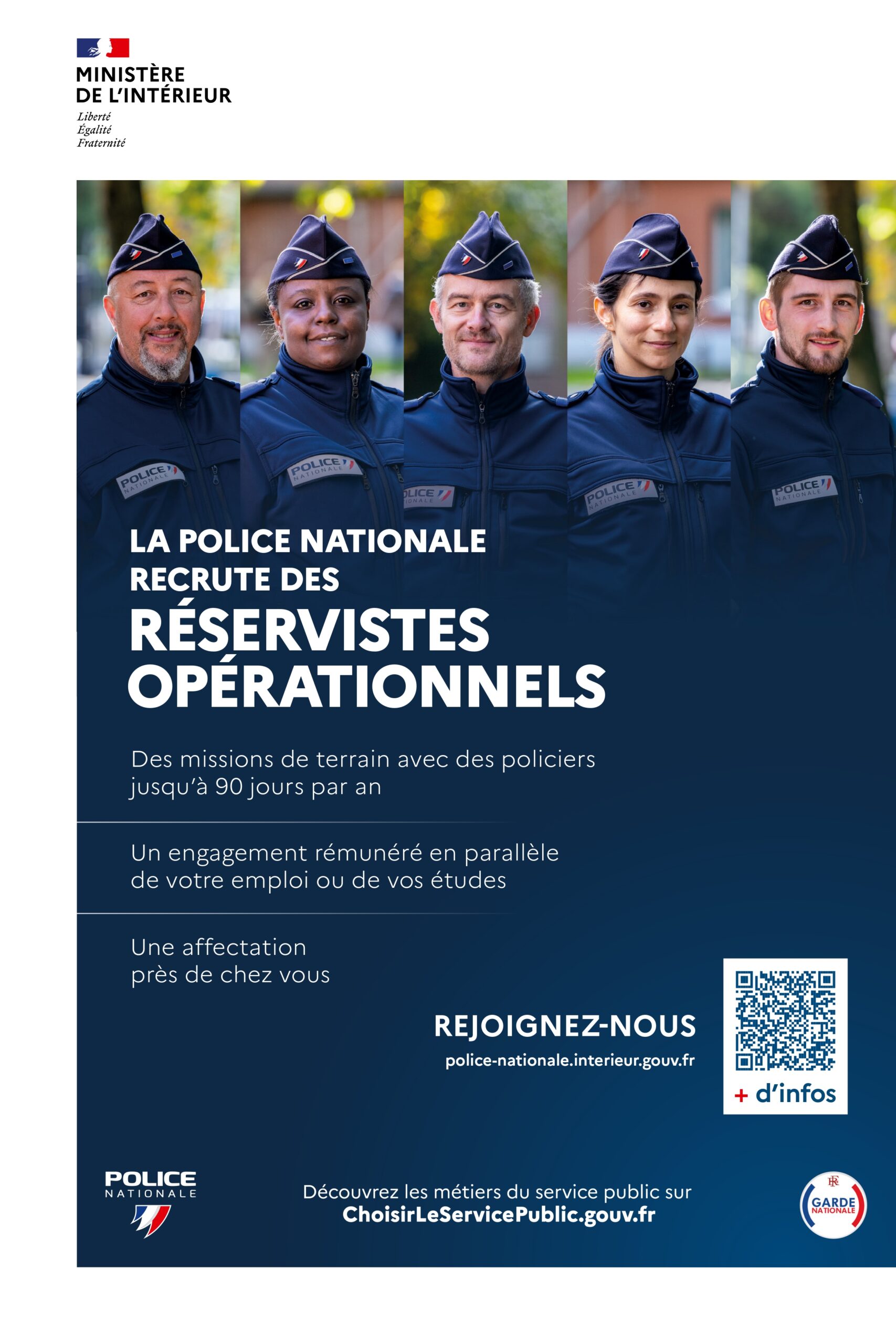 AFFICHE RESERVISTES OPERATIONNELS